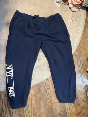 J. Crew Navy Blue Cozy Sweatpants